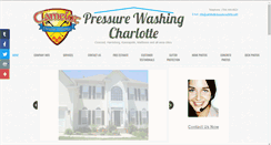 Desktop Screenshot of camelotpressurewashing.com